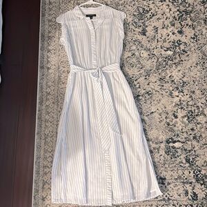 Brand New Banana Republic striped shirt dress